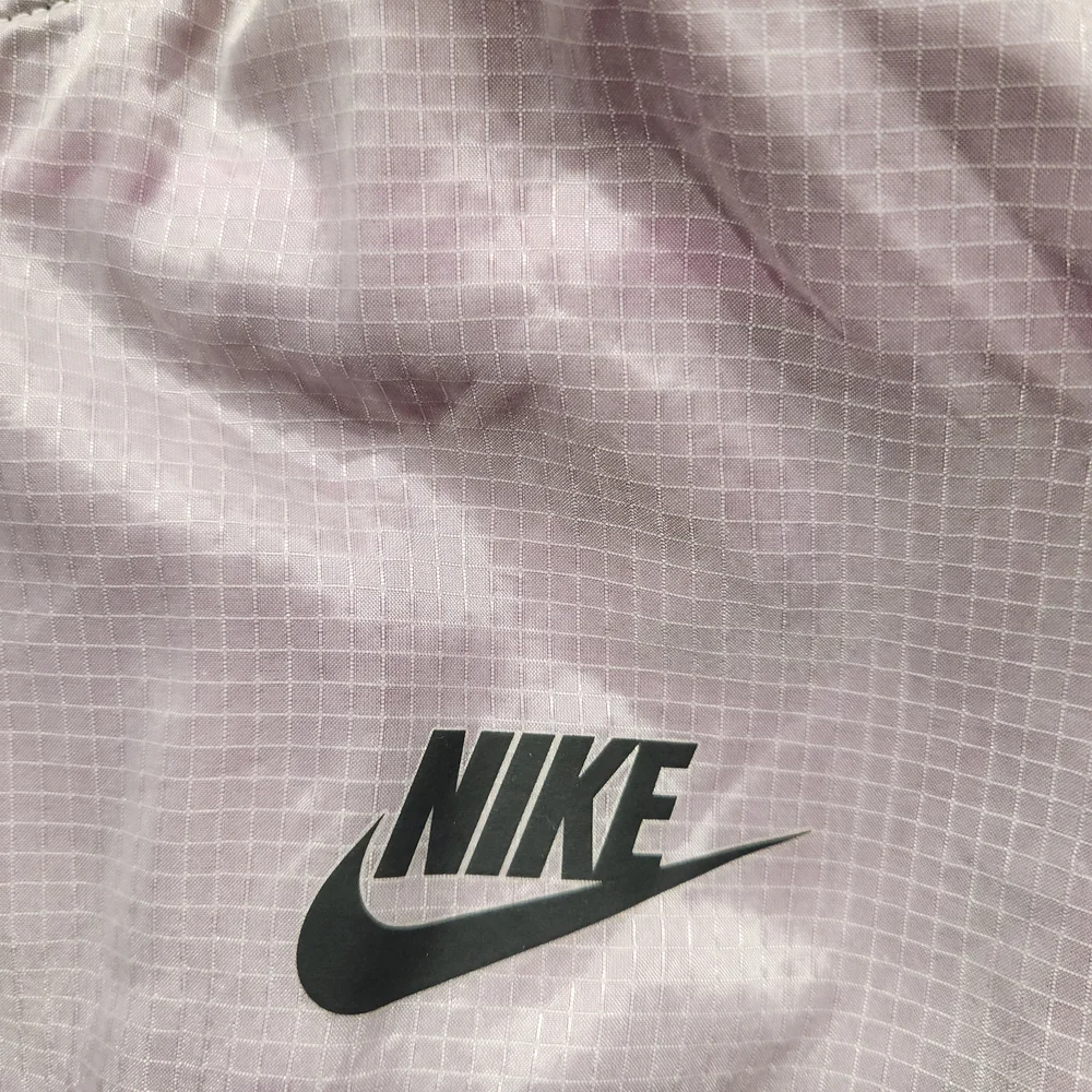 Nike Purple and Neon Green Sleeveless Vest Large
